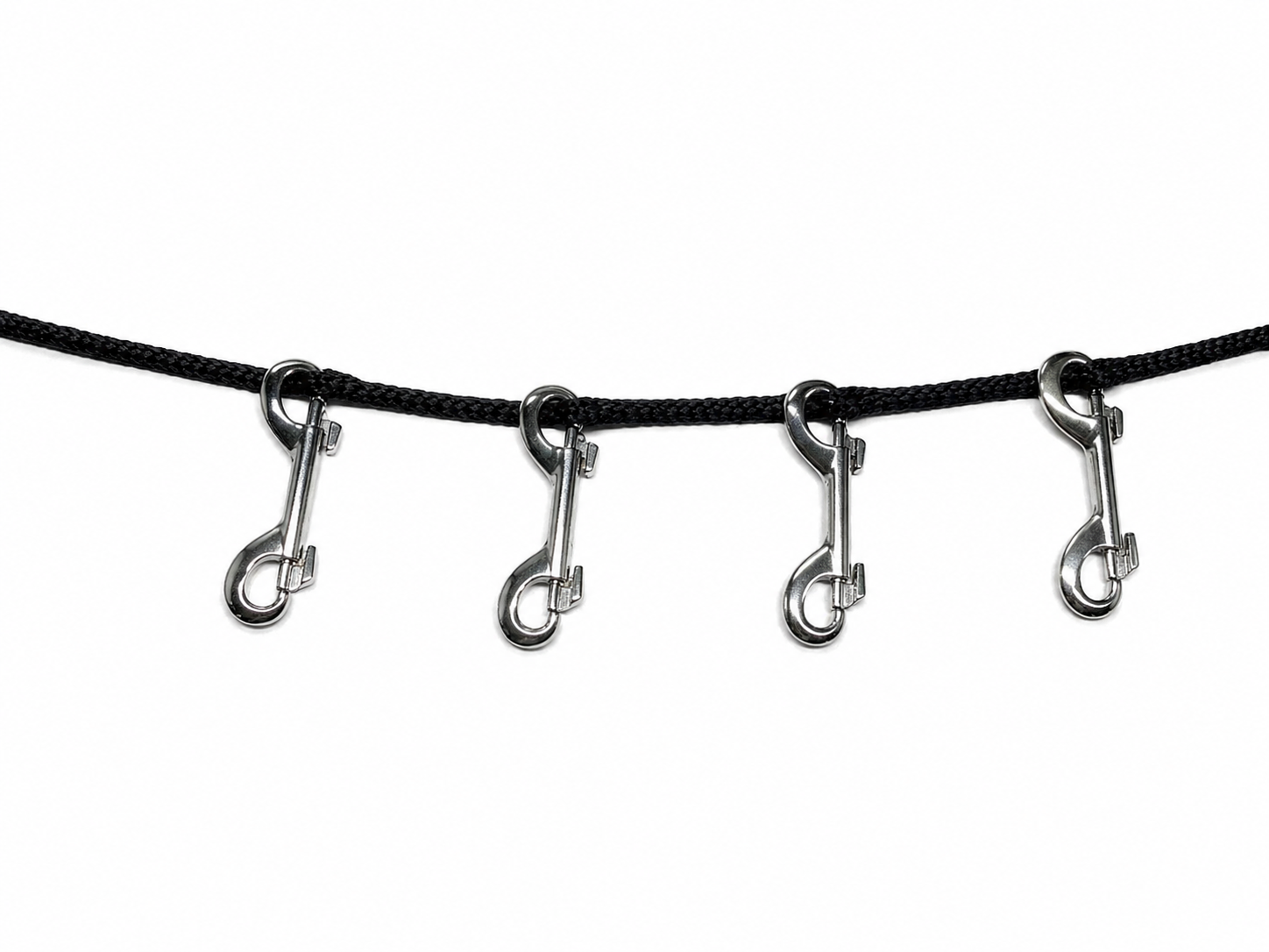 Spezial Bondageseil, 8 mm, schwarz