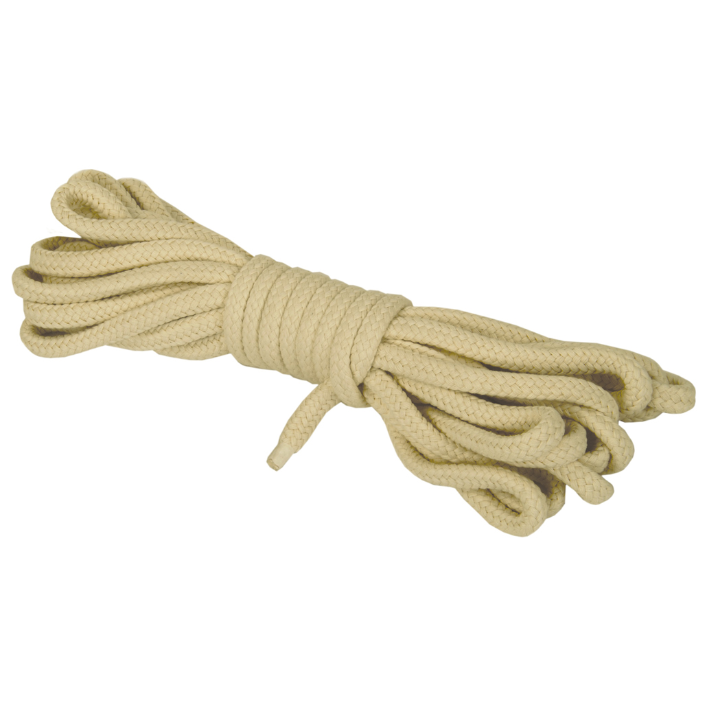 geflochtenes Baumwollseil mit Seele, 6 mm