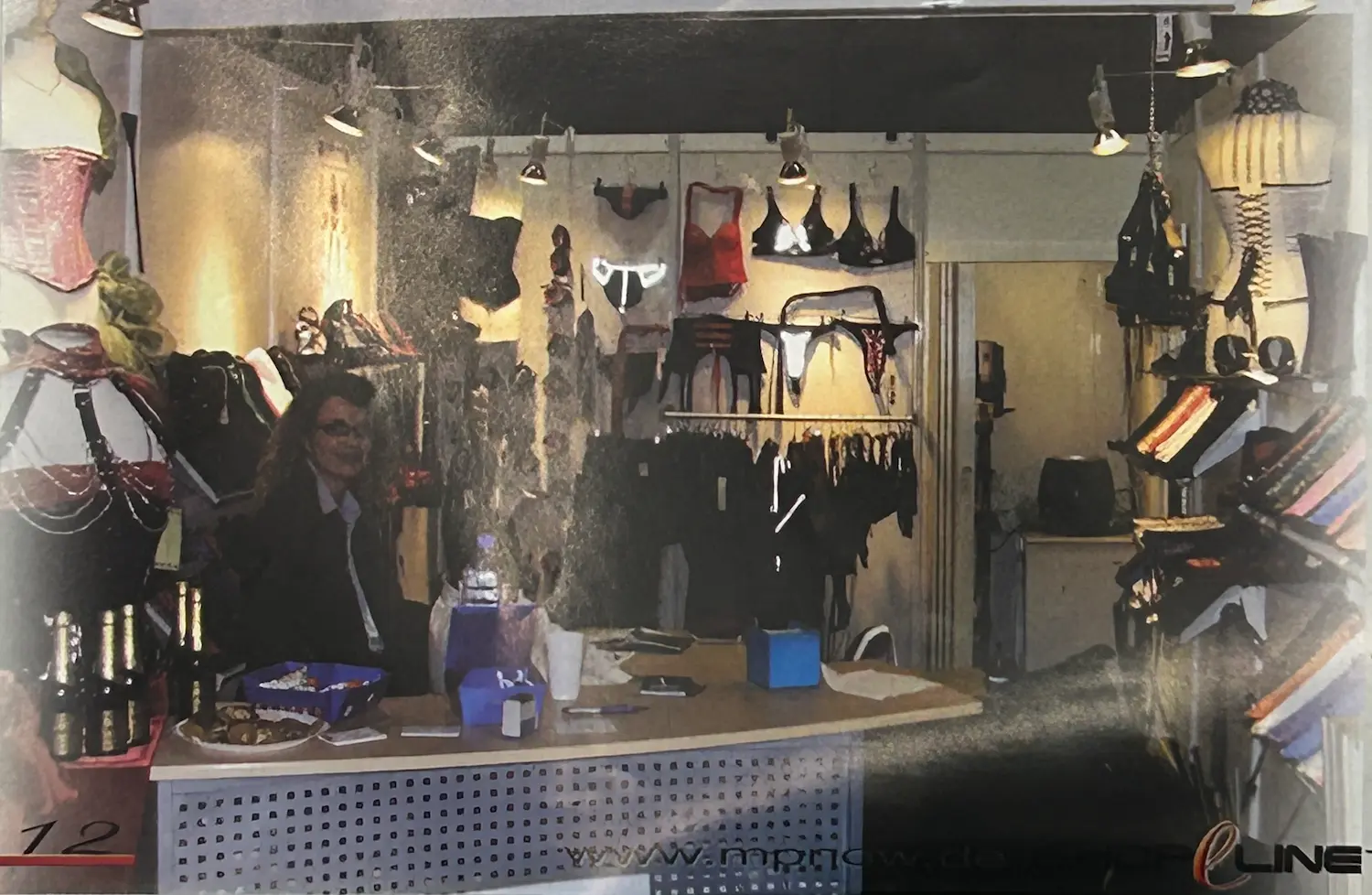 Messestand auf der ersten Venus Messe 1997