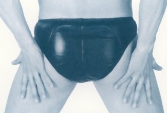 Herren-Slip mit Eingriff nur noch in Größe S