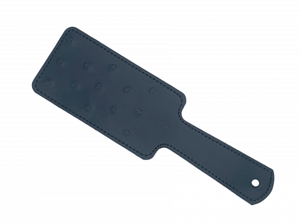 Lederpaddel mit Dornen - Kratzer im Leder