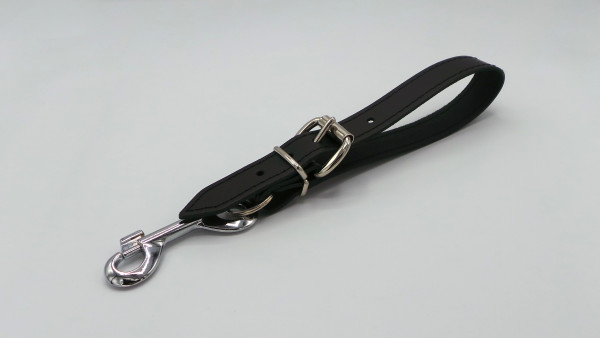 Führungsschlaufe mit Ring und Karabinerhaken
